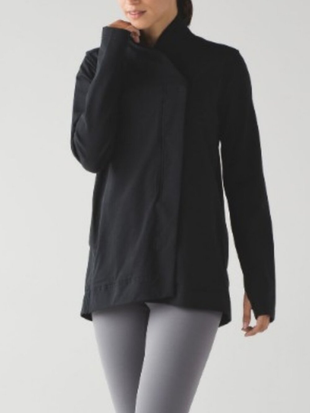 Lululemon Belle Wrap jacket navy blue women's size 10